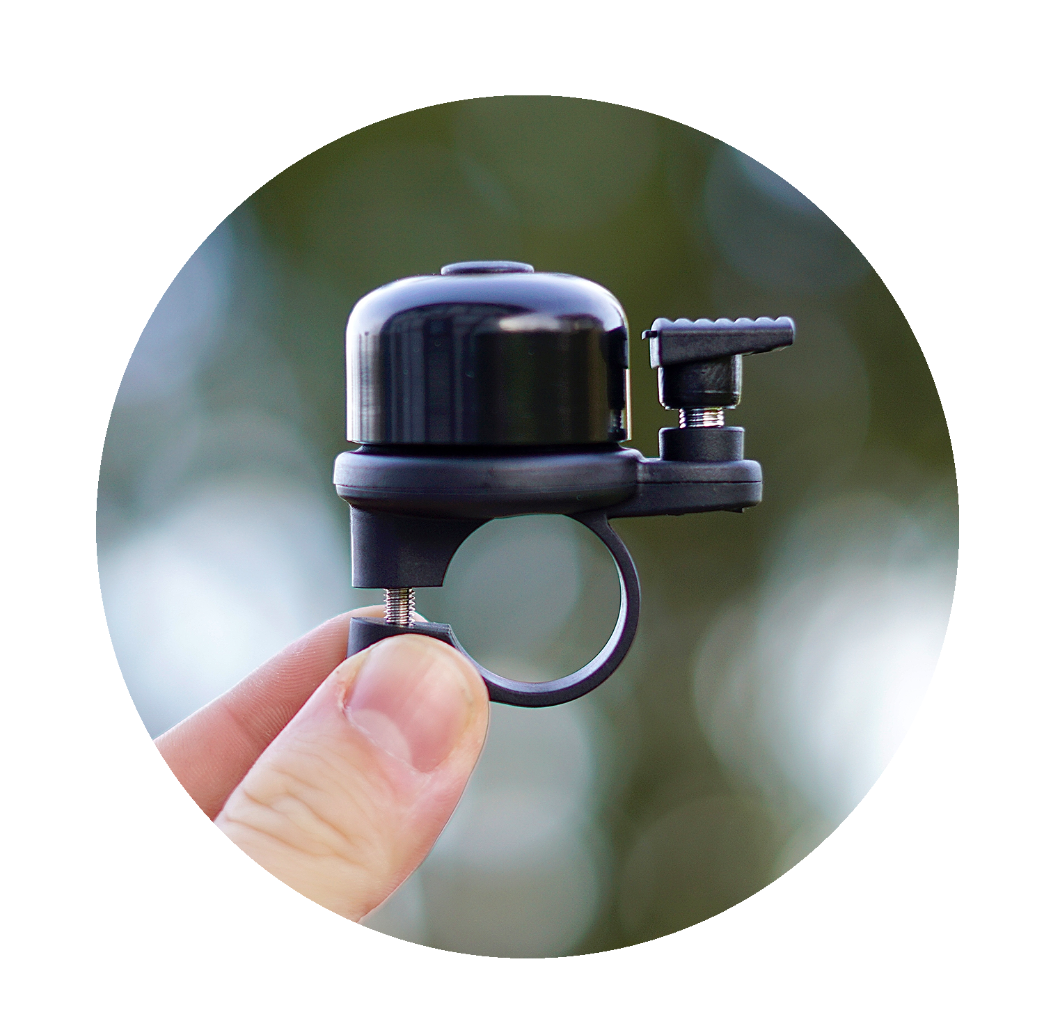 Cykelringklocka med hållare för AirTag - Låt aldrig tjuvarna komma undan!