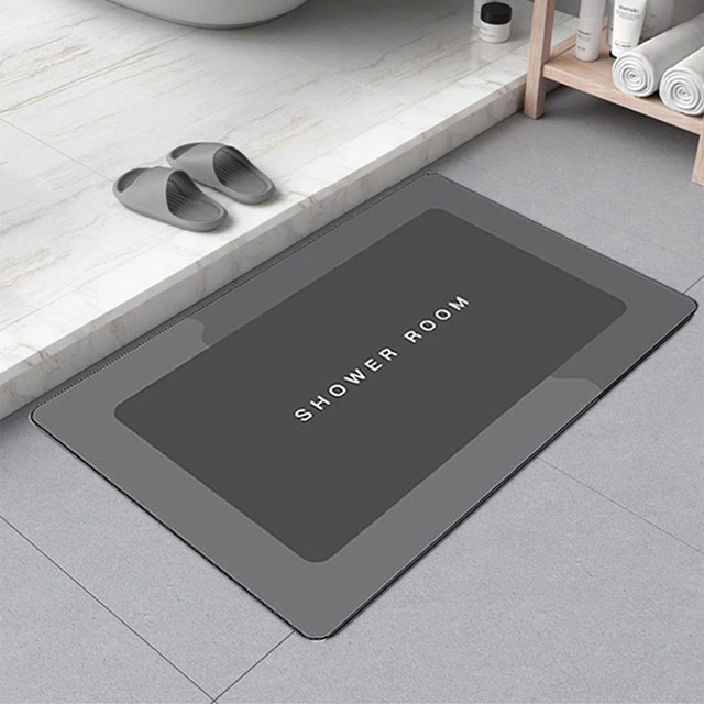 Duschmatta - Slipp blöta fotspår!