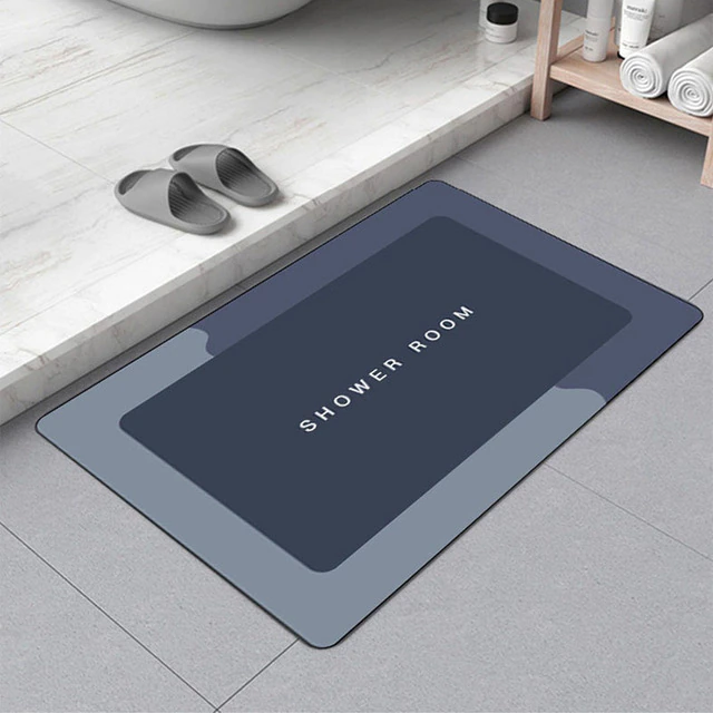 Duschmatta - Slipp blöta fotspår!