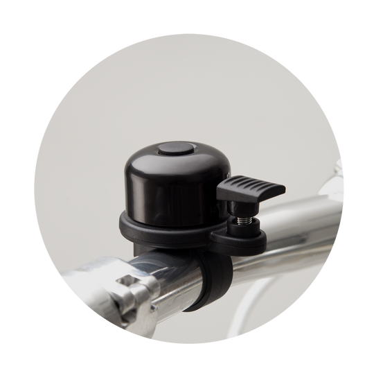 Cykelringklocka med hållare för AirTag - Låt aldrig tjuvarna komma undan!